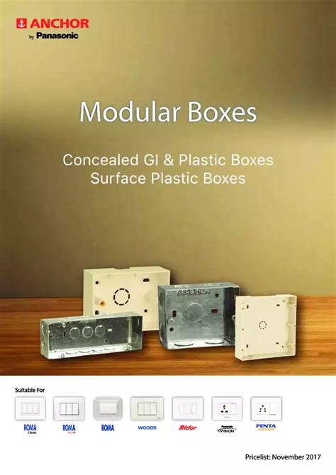 modular metal box size list|8x3 modular box.